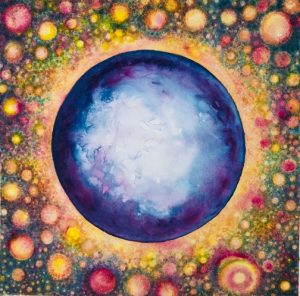 Elke Bzdurreck exhibit at café 349