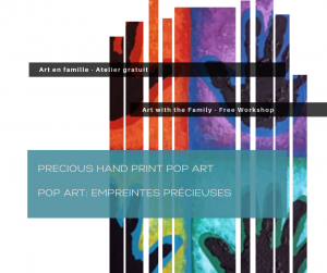 Precious Handprint Pop Art – Free Workshop